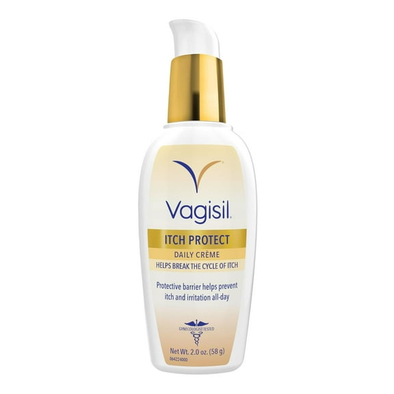 Vagisil Itch Protect with Prebiotic Oatmeal Moisturizing Daily Crme, 2 oz.