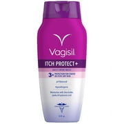 Vagisil Itch Protect+ Intimate Vaginal Feminine Wash, 12 oz, 1 Pack