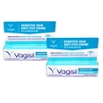 thumbnail image 1 of Vagisil Sensitive Skin 1 % Hydrocortisone Anti-Itch Creme, 1 oz (2 pack) (Bundle), 1 of 5
