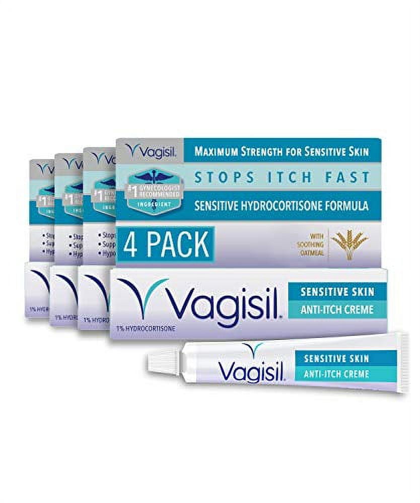 Vagisil Maximum Strength Feminine Anti Itch Cream For Women Sensitive Skin Formula With 4742