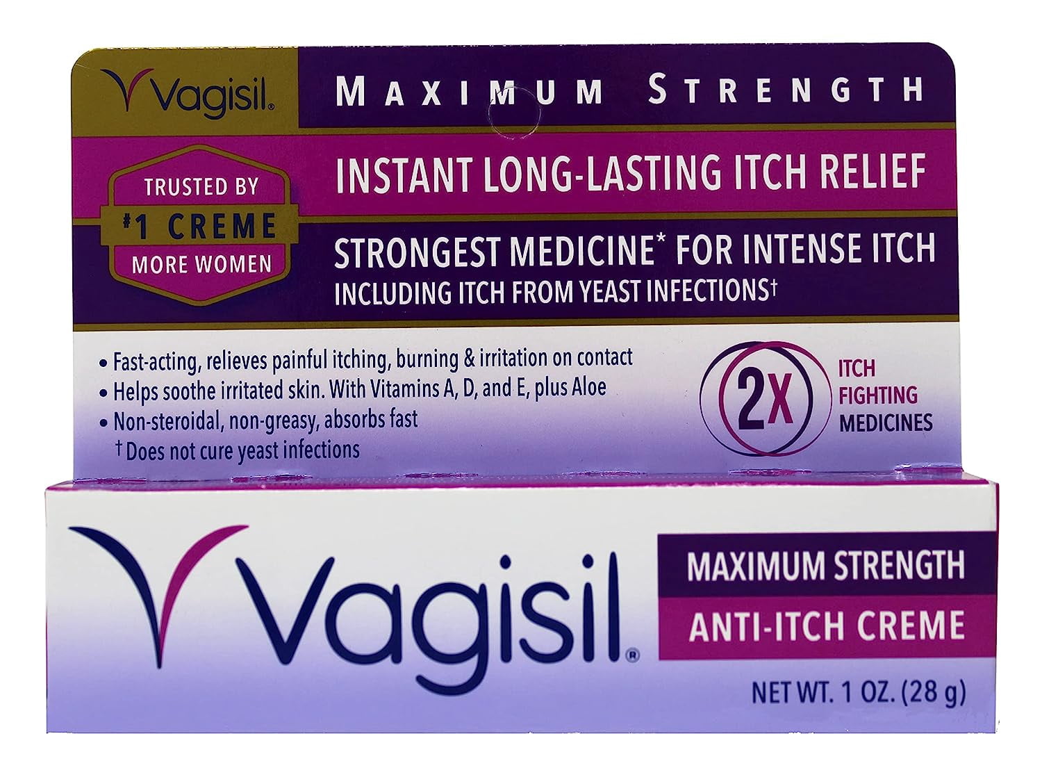 Vagisil Maximum Strength High Quality Cream 1oz - Walmart.com