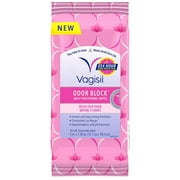 Vagisil Odor Block Daily Freshening Wipes, 20 Wipes