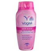 Vagisil Odor Block Daily Intimate Vaginal Feminine Wash, 12 oz, 1 Pack
