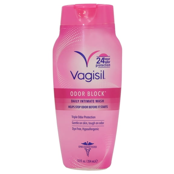 Vagisil Odor Block Daily Intimate Wash 12 Oz.,Pack of 12