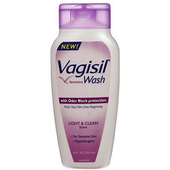 Vagisil, Odor Block Daily Intimate Wash, 24 Hour Odor Protection, 12 fl oz (Pack of 14)