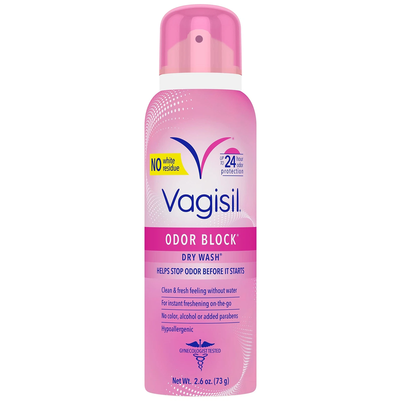 Vagisil Odor Block Dry Wash Spray For Feminine Hygiene, Gynecologist T