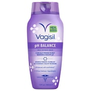 Vagisil Feminine Wash for Intimate Area Hygiene, pH Balance, Gynecologist Tested, Hypoallergenic, 12 fl oz,