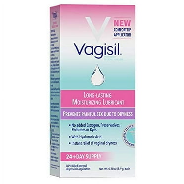 Vagisil ProHydrate Natural Feel Internal Moisturizing Gel, 8 Ea, 2 Pack