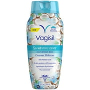 Vagisil Scentsitive Scents Feminine Wash, Coconut Hibiscus Scent, 12 oz, 1 Pack