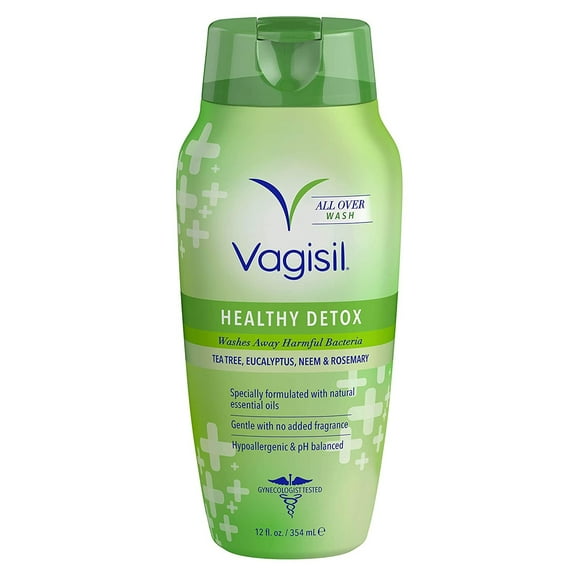 Vagisil Wash Healthy Detox 12 Ounce (Pack of 2)