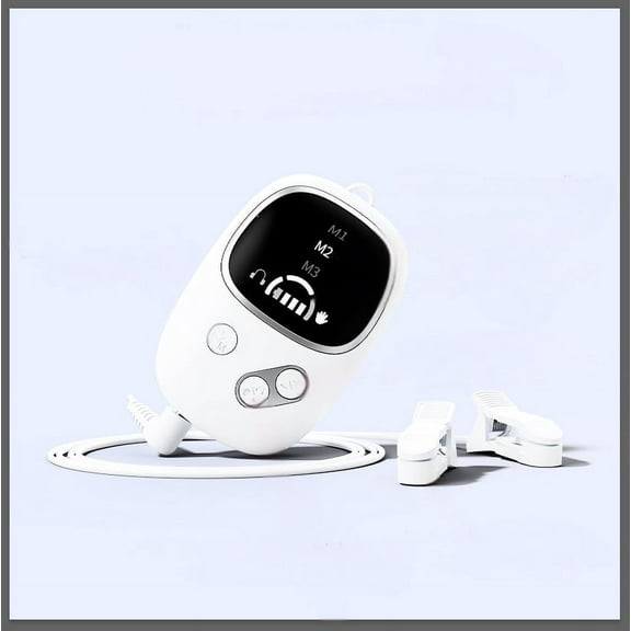 Vagus Nerve Stimulator, Non-Invasive Drug-Free Solution for Pain and Stress Relief, Better Sleep, Gut Health & HRV, Clinically-Tested 15-Minutes/Day Wellness Device with Ear Electrodes