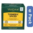 thumbnail image 1 of Vahdam Herbal Tea Turmeric Spiced 1.06 oz (Pack Of 6), 1 of 2