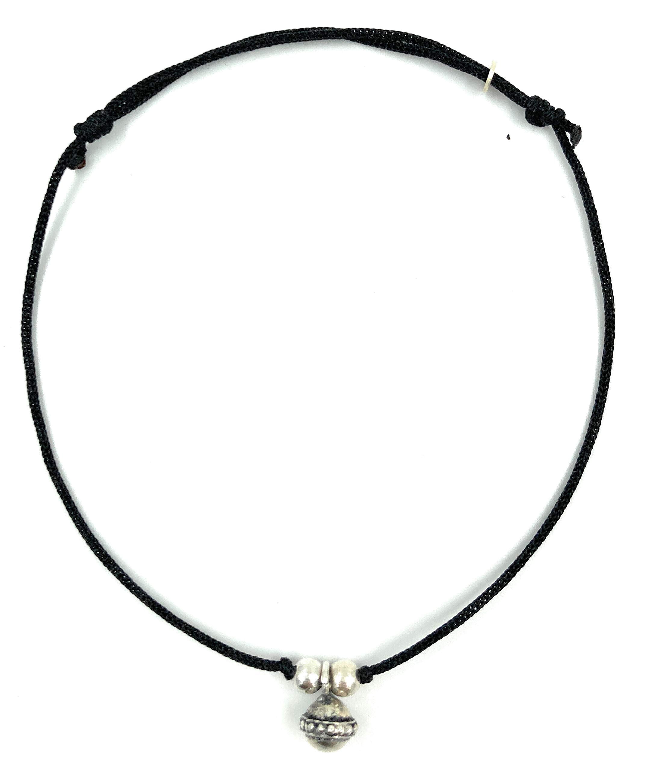 Vaidehi Designed 925 Sterling Silver Threaded Anklet For Girls & Women ...