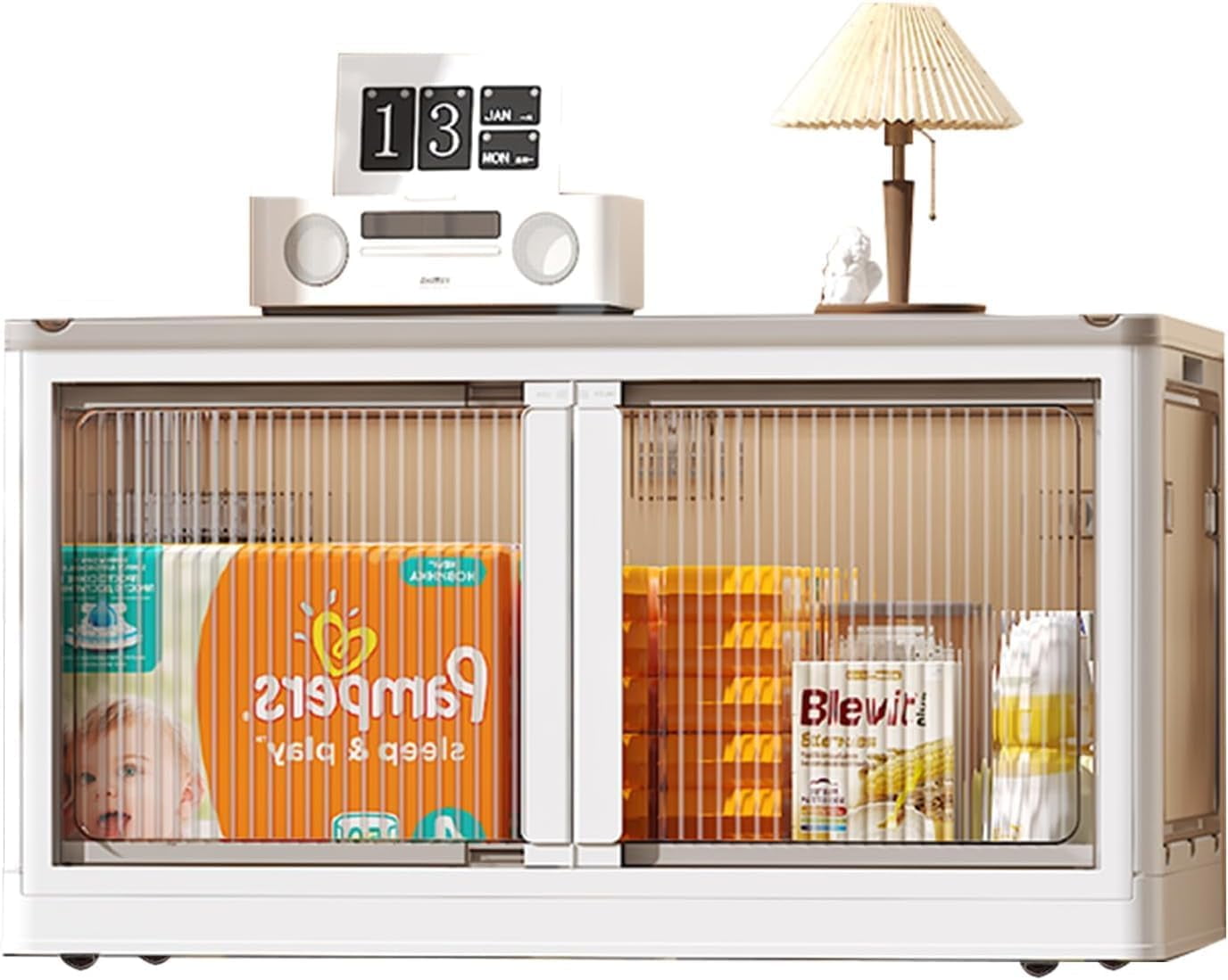 Vaidehi Plastic Wardrobe for Storage - Foldable Wardrobe for Clothes, Collapsible Wardrobe ...