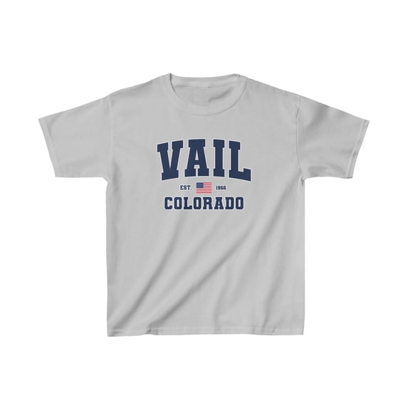 Vail Colorado CO Trip Vacation Kids Shirt Gifts Youth Tee Tshirt