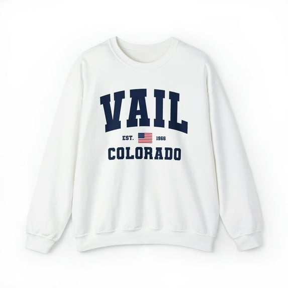Vail Colorado CO Trip Vacation Sweatshirt, Gifts, Crewneck