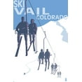 thumbnail image 1 of Vail, Colorado, Ski Lift (16x24 Giclee Gallery Art Print, Vivid Textured Wall Decor), 1 of 3