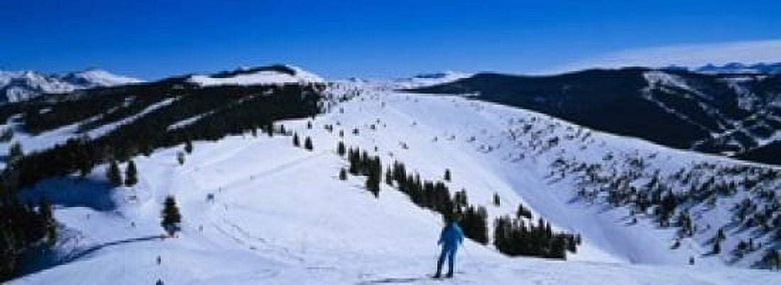 Vail Ski Resort Colorado Canvas Art - Panoramic Images (33 x 12)