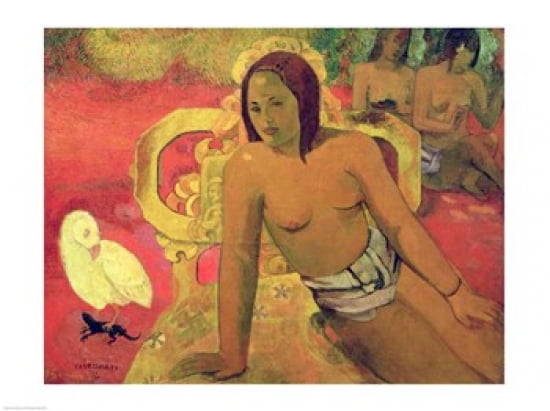 Vairumati 1897 Canvas Art - Paul Gauguin (24 x 18)