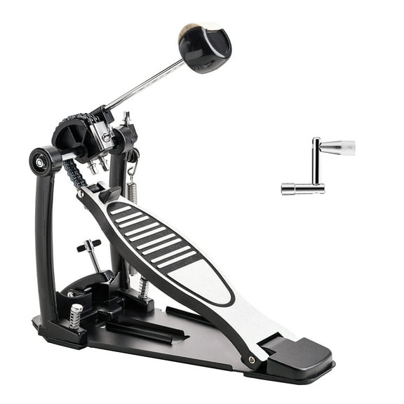 Vaisoeny Bass Drum Pedal, Double Chain Kick Drum Pedal for Bass Drum and Drum Set (V-DC-HT12)