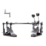 Vaisoeny Double Bass Drum Pedal, Double Chain Double Bass Pedal, Double Kick Pedal for Bass Drum Drum Set Kit and Electronic Drums V-YQ09