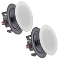 thumbnail image 1 of Vaiyer 6.5 Inch 2-Way In-Ceiling Speakers 200 Watts 8 Ohm Frameless Flush Mount, 1 of 3