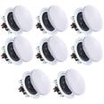 thumbnail image 1 of Vaiyer 6.5 Inch 8 Ohm 200W In-Wall In-Ceiling Speakers Set of 8 2-Way, 1 of 2