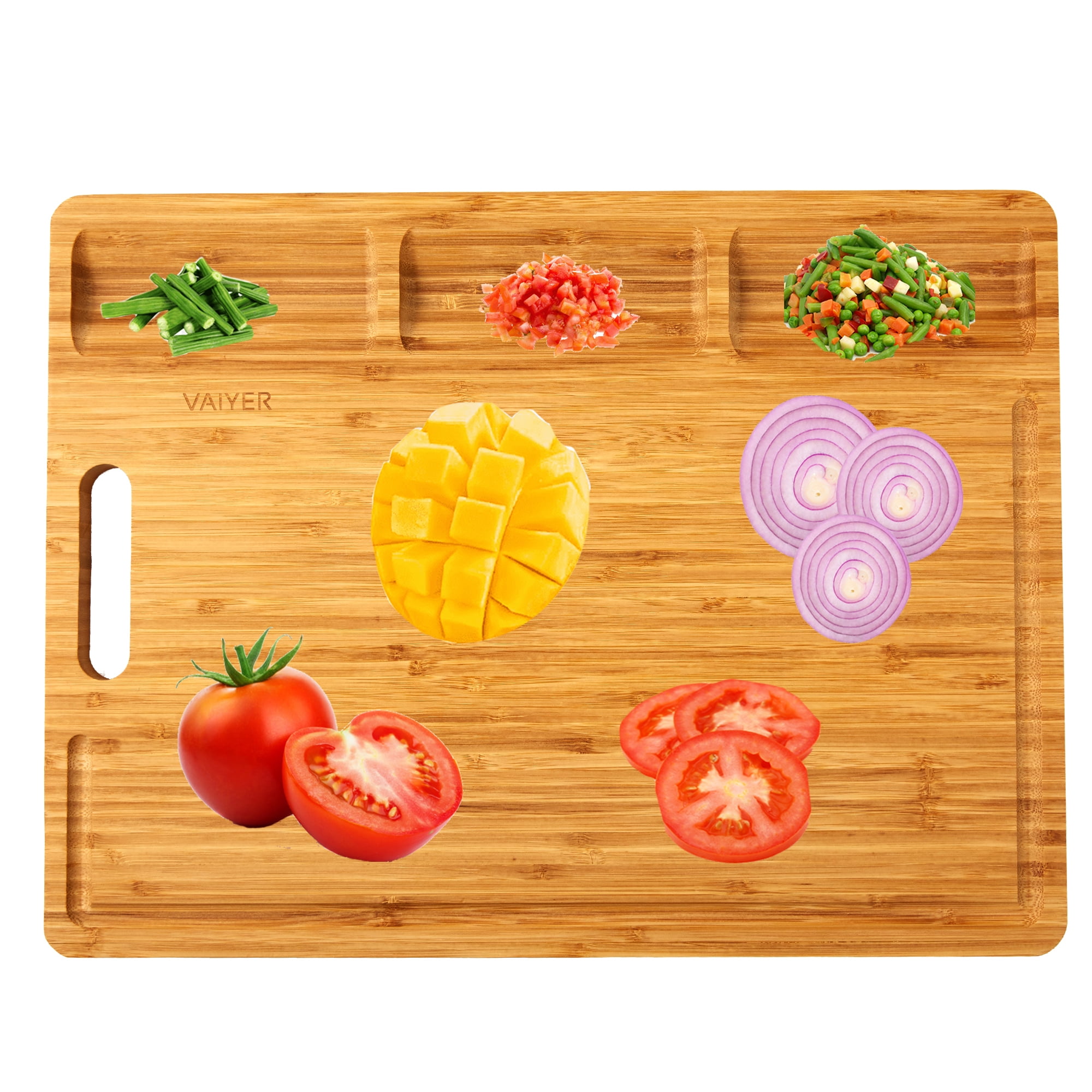 WhizMax Extra Large Bamboo Cutting Board for Kitchen, 30 x 20 Inch Wooden  Butcher Block for Turkey, Meat, Vegetables, BBQ, Over the Stove Cutting  Board with Juice Groove 