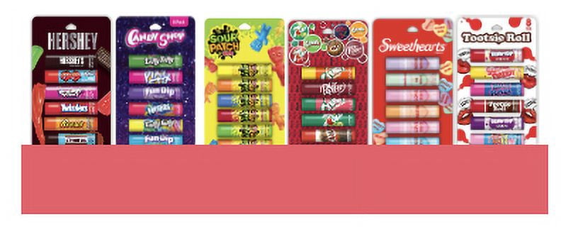 Val 8 pack Lip Balm