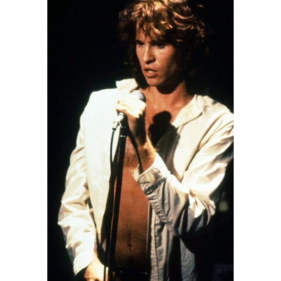 Val Kilmer The Doors Open Shirt Hunky Jim Morrison 24x36 Poster
