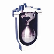 Val-Matic Air Release Valve,FNPT,2 x 1/2,CI 38R02-2HT-C6B5Y
