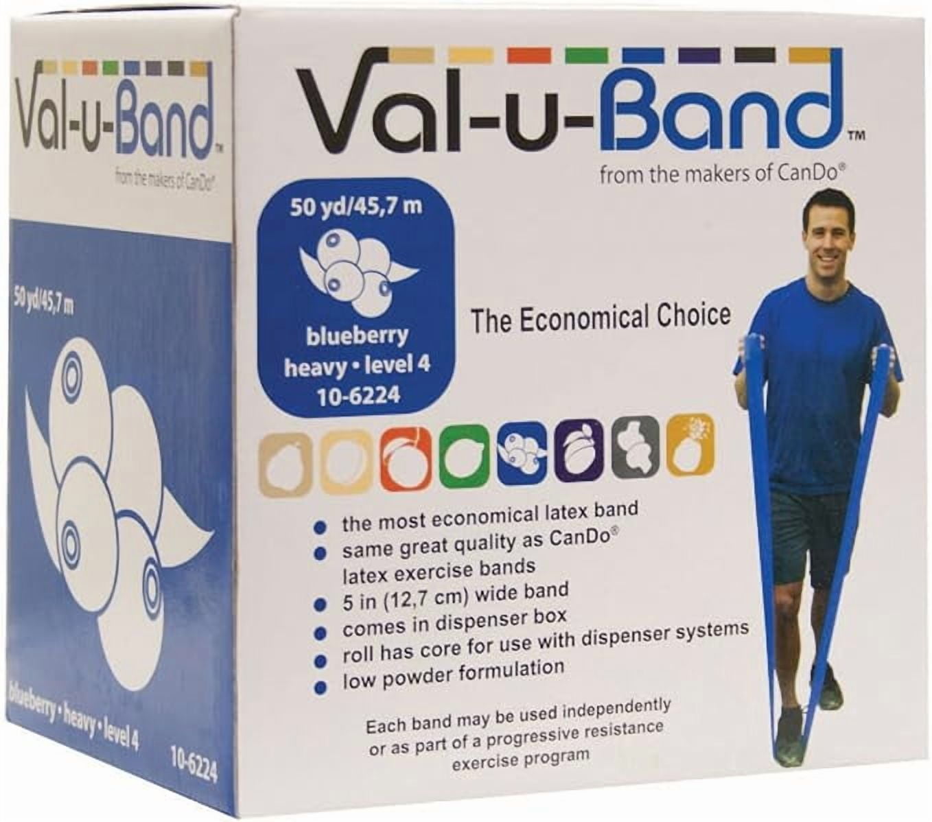 Val-U-Band Low Powder Exercise Fitness Band - 50 yard