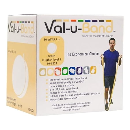 Val-U-Band Low Powder Exercise Fitness Band - 50 yard