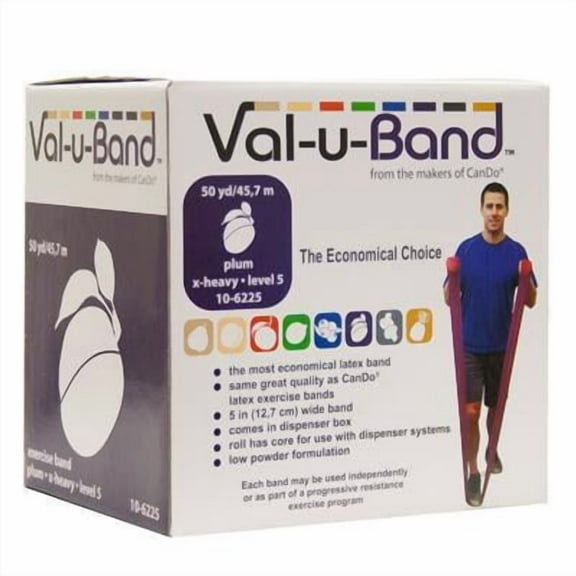 Val-U-Band Low Powder Exercise Fitness Band - 50 yard