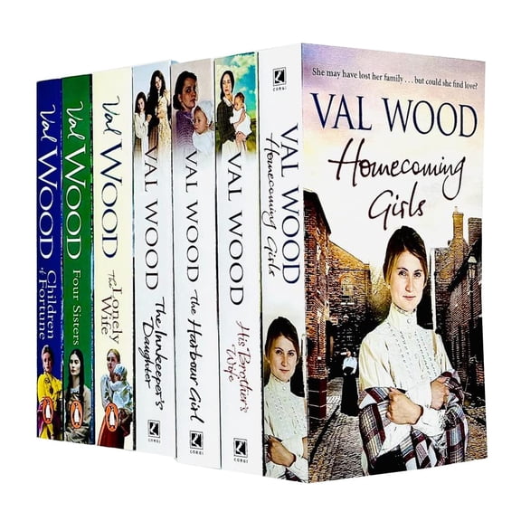 Val Wood Collection 7 Books Set - Fiction - Paperback