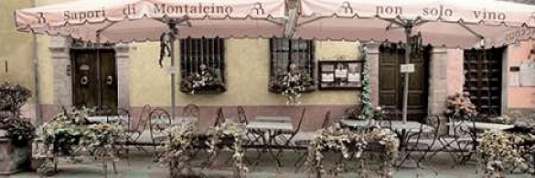 Val d?¢‚Ç¨‚Ñ¢Orcia Caffe Pano - 1 Canvas Art - Alan Blaustein (8 x 24)