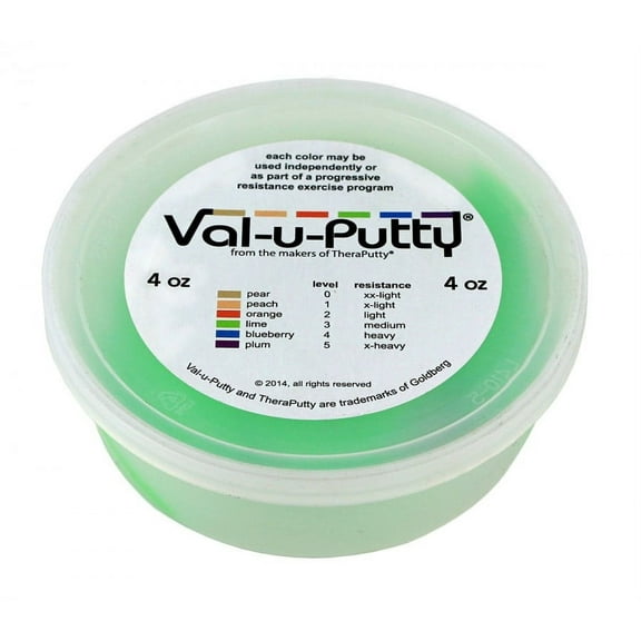 Val-u-Putty Exercise Putty Color: Lime, Size: 4oz