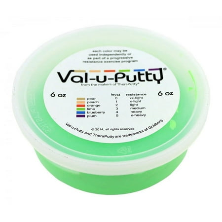 Val-u-Putty Exercise Putty Color: Lime, Size: 6oz