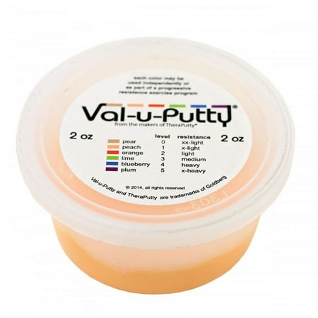 Val-u-Putty Exercise Putty Color: Peach, Size: 2oz