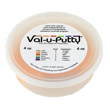 Val-u-Putty Exercise Putty Color: Peach, Size: 4oz