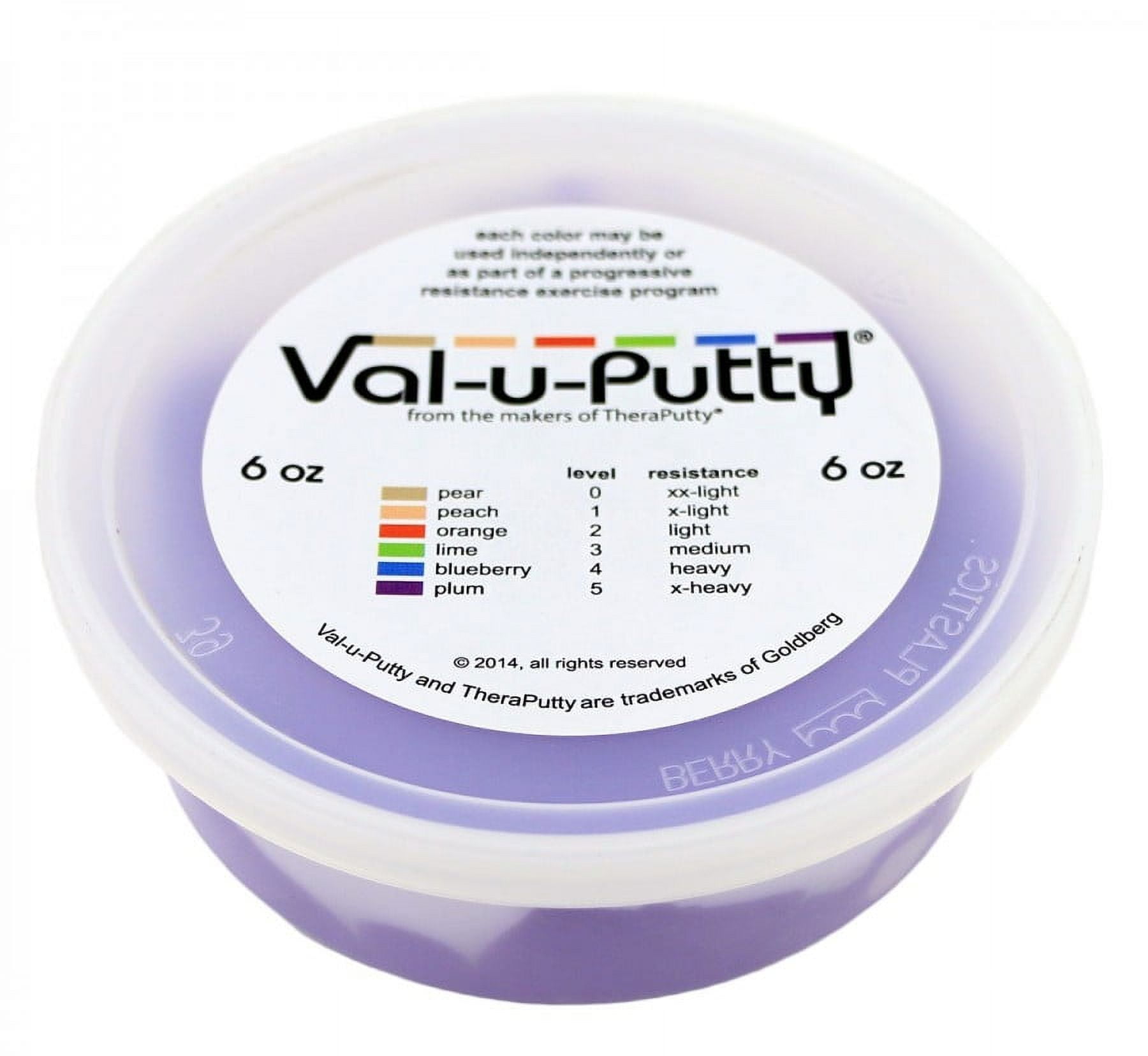 Val-u-Putty Exercise Putty - Orange (soft) - 6 oz Val-u-Putty Exercise Putty - Orange (soft) - 6 oz
