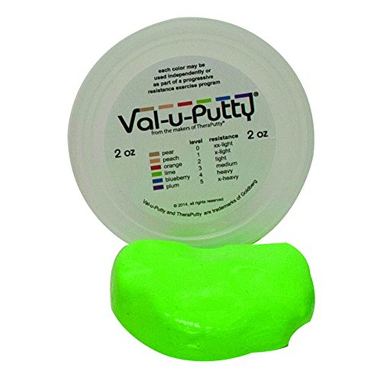 TheraPutty Per Esercizi Mani - Microwavable Per Terapia Della Mano E Riabilitazione Ictus - 56g