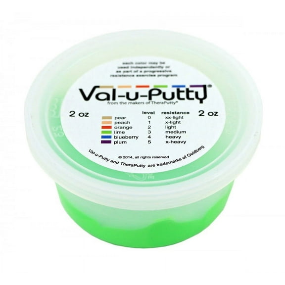 Val-u-Putty Exercise Putty - Lime (Medium) - 2 oz