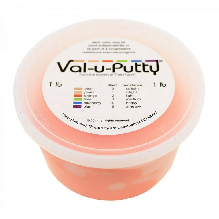 Val-u-Putty Exercise Putty - Orange (soft) - 5 lb Val-u-Putty Exercise Putty - Orange (soft) - 5 lb