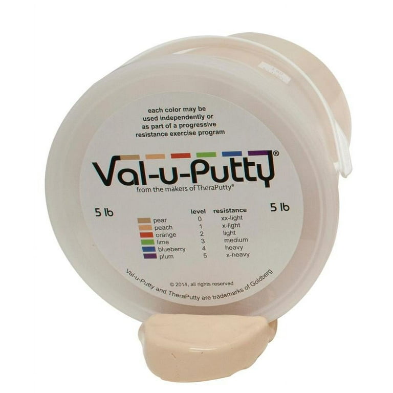 Val-u-Putty Exercise Putty - Pear (xx-soft) - 5 lb Val-u-Putty Exercise Putty - Pear (xx-soft) - 5 lb