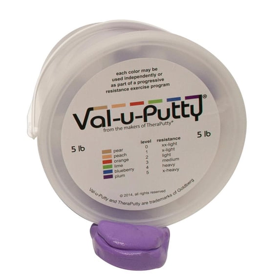 Val-u-Putty exercise putty, plum, 5 pound
