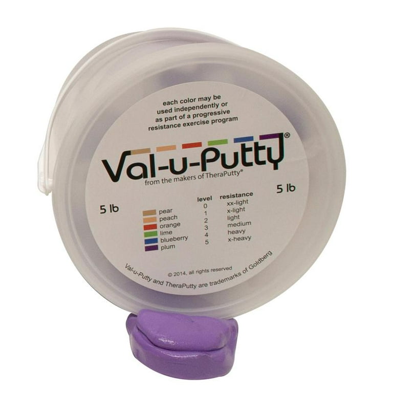 Val-u-Putty Exercise Putty - blueberry (firm) - 5 lb Val-u-Putty Exercise Putty - blueberry (firm) - 5 lb