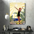thumbnail image 1 of ValCoPo And She Lived Happily Ever After Poster, Swimming Lovers, Surfing Lovers Gift, Home Decor, 1 of 3