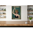 thumbnail image 1 of ValCoPo Be Kind To Your Mind Poster Print Wall Art, Floral Print, Woman Print, Awareness Art, Love Yourself Poster, Poster, 1 of 3