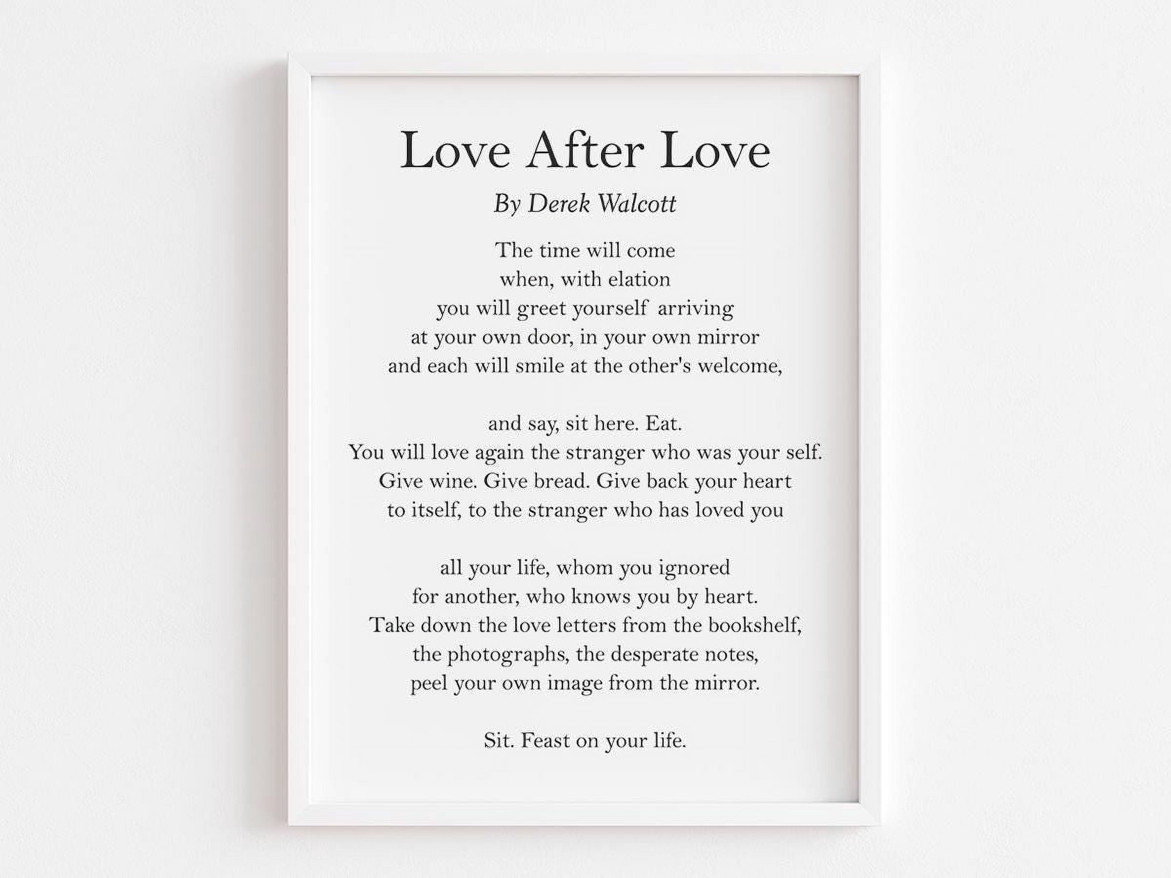 love after love poem derek walcott